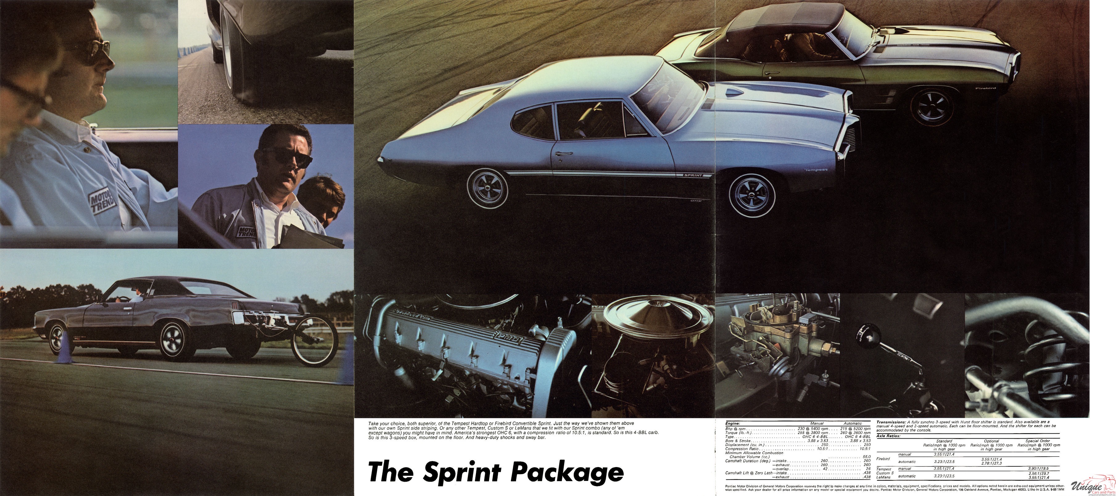 1969 Pontiac Performance Brochure Page 5